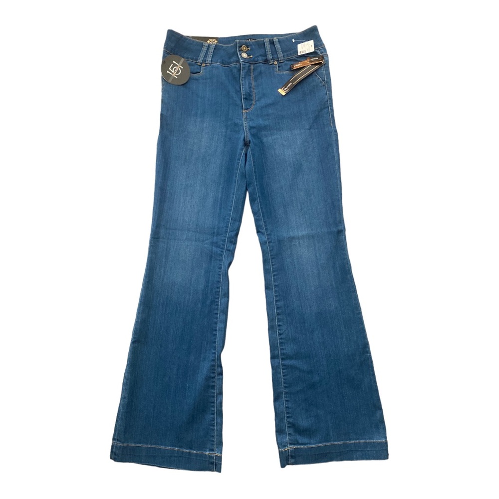 One5One Long Length Trouser Flair Denim